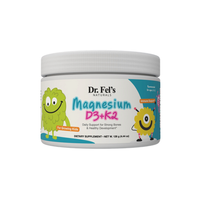Magnesium & Vitamin D3 + K2 (For Growing Kids)