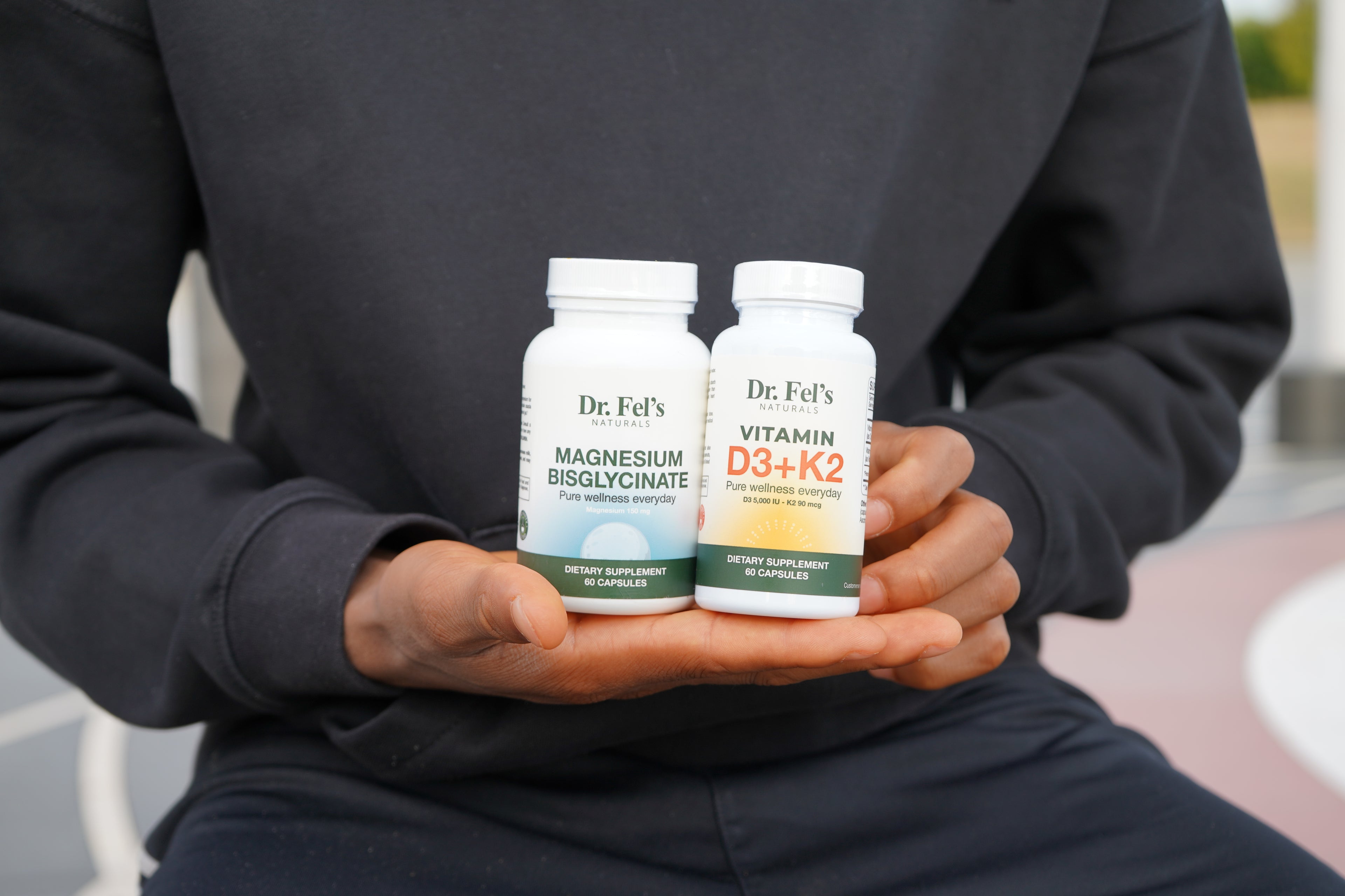 Vitamin D3 + K2 & Magnesium Bisglycinate