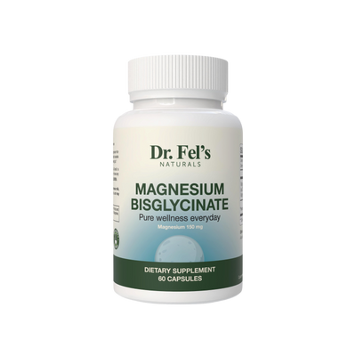 Magnesium Bisglycinate (150 mg, Chelated) + Acacia fibre (175 mg)