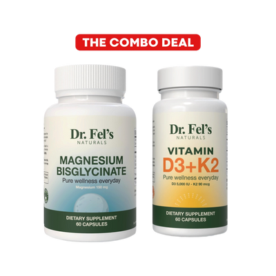Vitamin D3 + K2 & Magnesium Bisglycinate