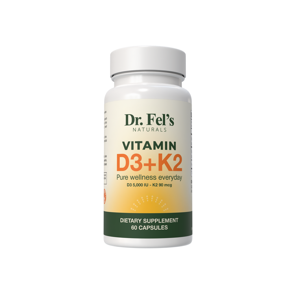 Vitamin D3 (5000 IU) + K2 (MK-7 90mcg)