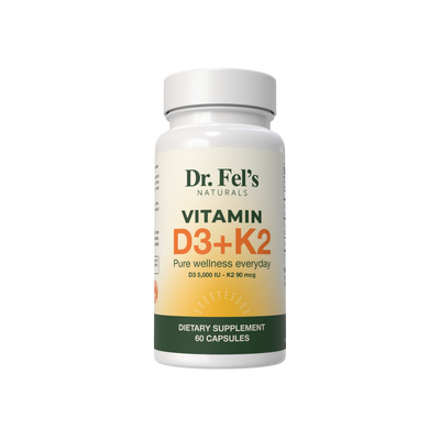 Vitamin D3 (5000 IU) + K2 (MK-7 90mcg)