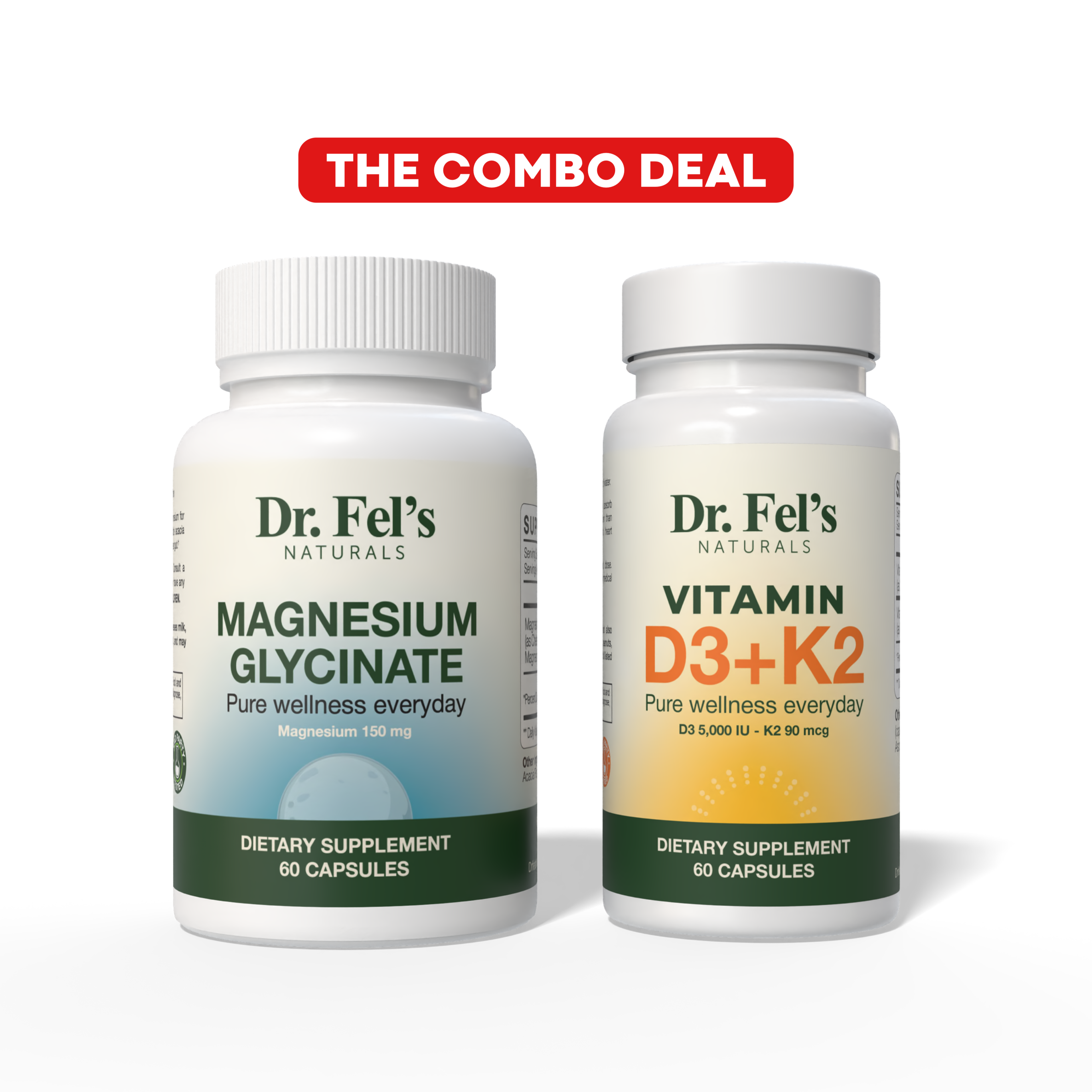 Vitamin D3 + K2 & Magnesium Glycenate