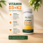 Magnesium Bisglycinate + Vitamin D3+K2 + Omega 3 Max + CoQ10