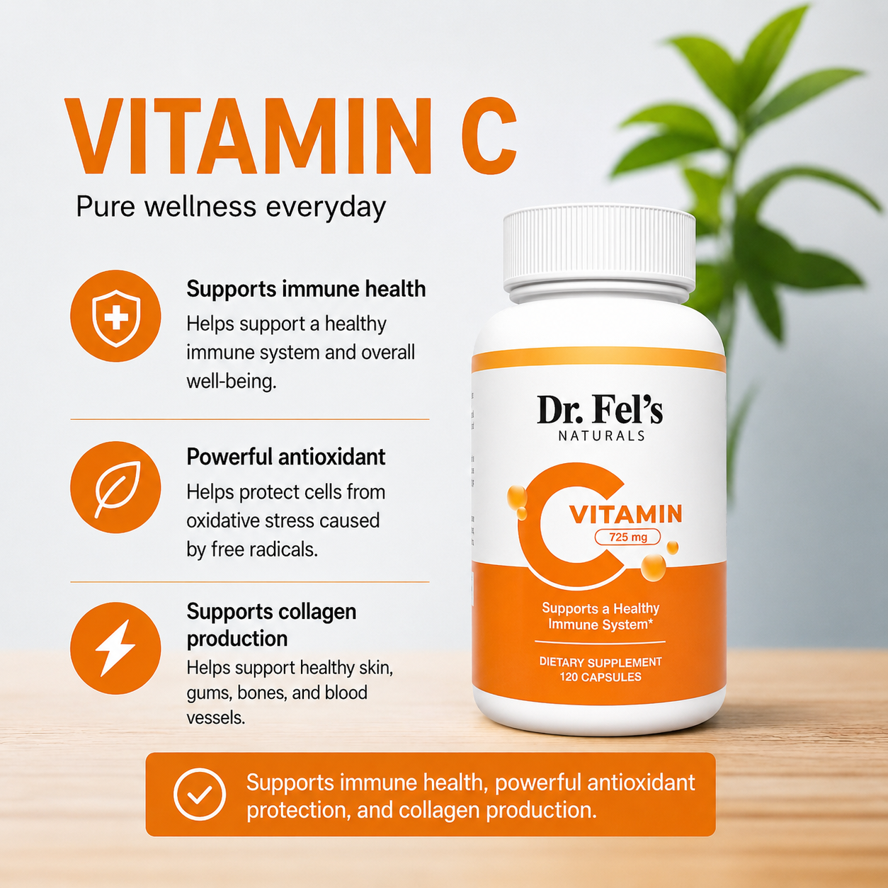 Vitamin C (725mg)