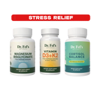 Magnesium Bisglycinate & Vitamin D3 + K2 & Cortisol Control