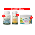 Vitamin D3 + K2 (x2) & Magnesium Bisglycinate (x2) & D3 + Magnesium for Kids (x1)