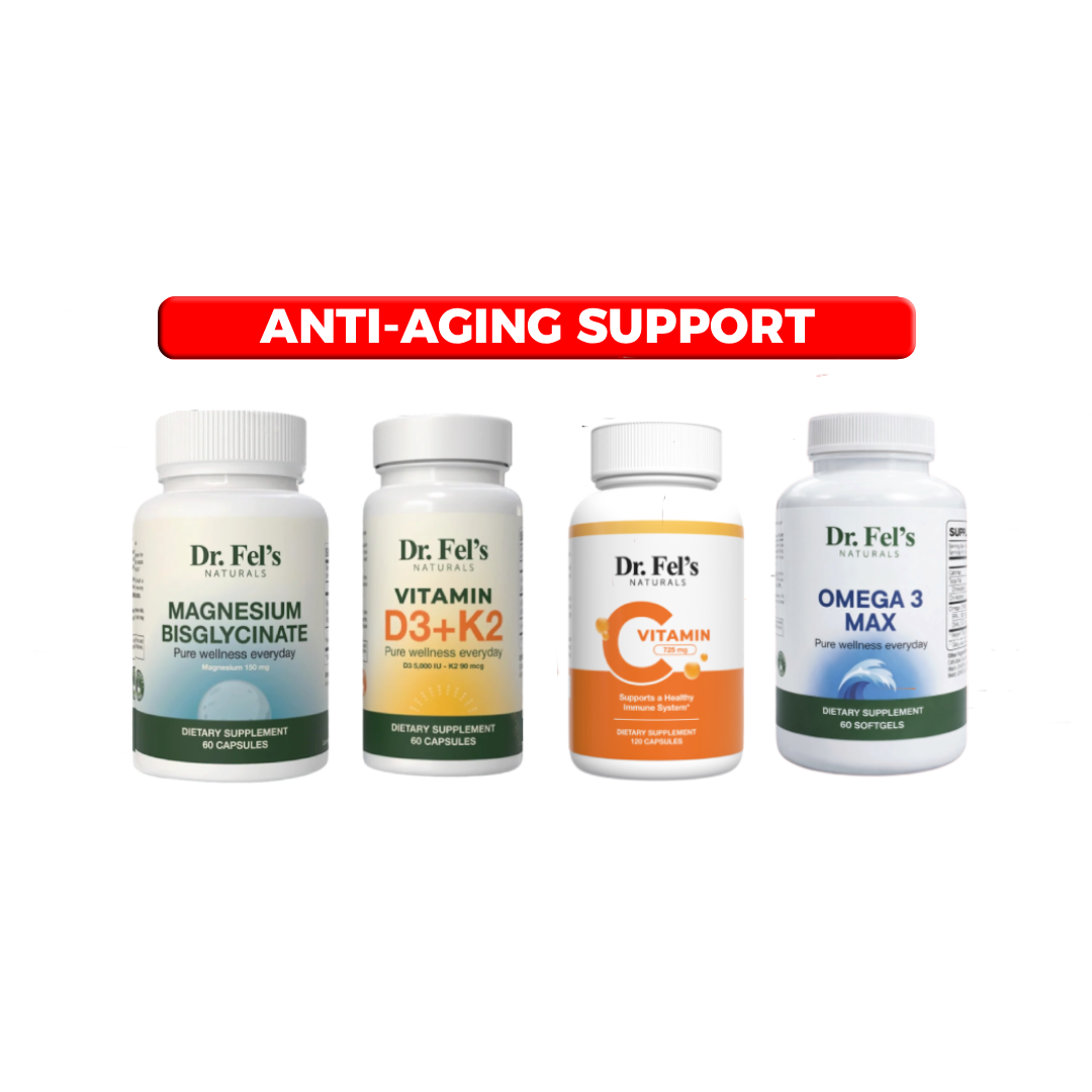 Magnesium Bisglycinate & Vitamin D3K2 & Vitamin C & Omega 3