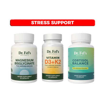 Magnesium Bisglycinate & Vitamin D3K2 & Cortisol Balance