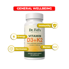 Vitamin D3 (5000 IU) + K2 (MK-7 90mcg)